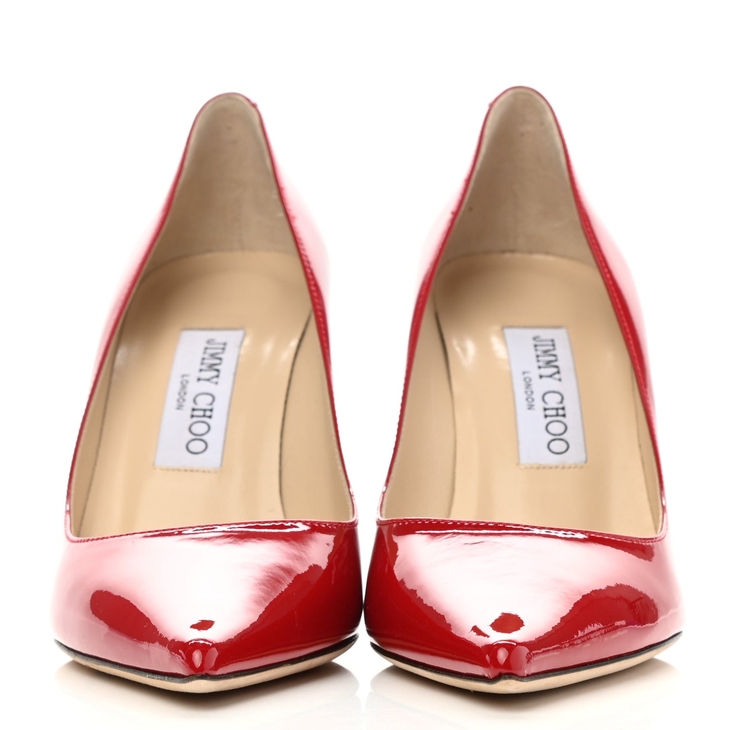 Patent Pumps 37 Red