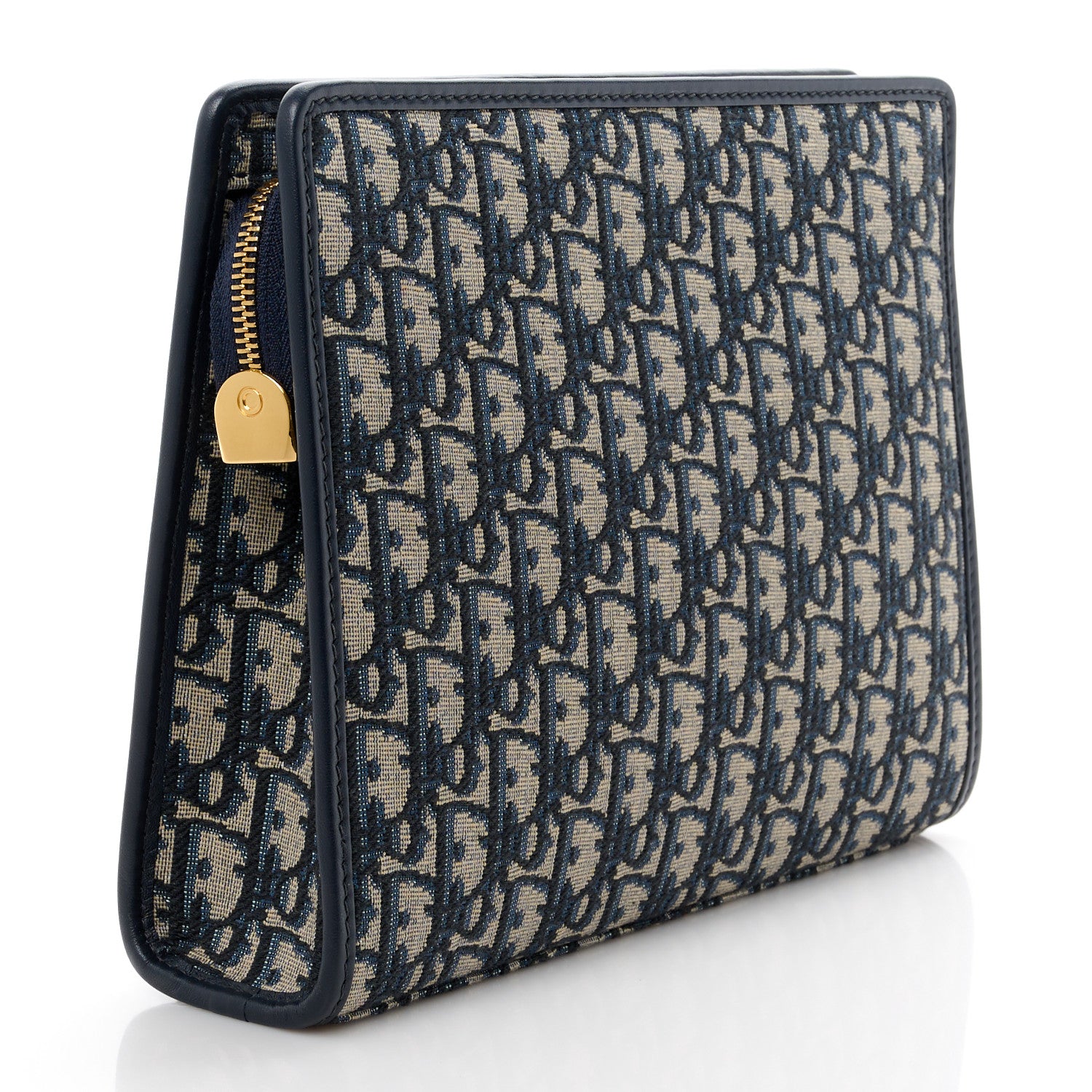 Christian Dior Oblique 30 Montaigne Pouch Blue 3 of 11