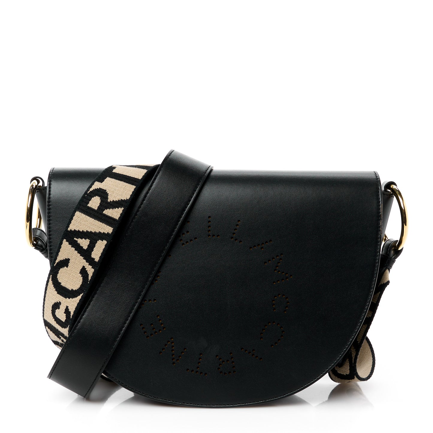 Eco Soft Alter Nappa Perforated Logo Black