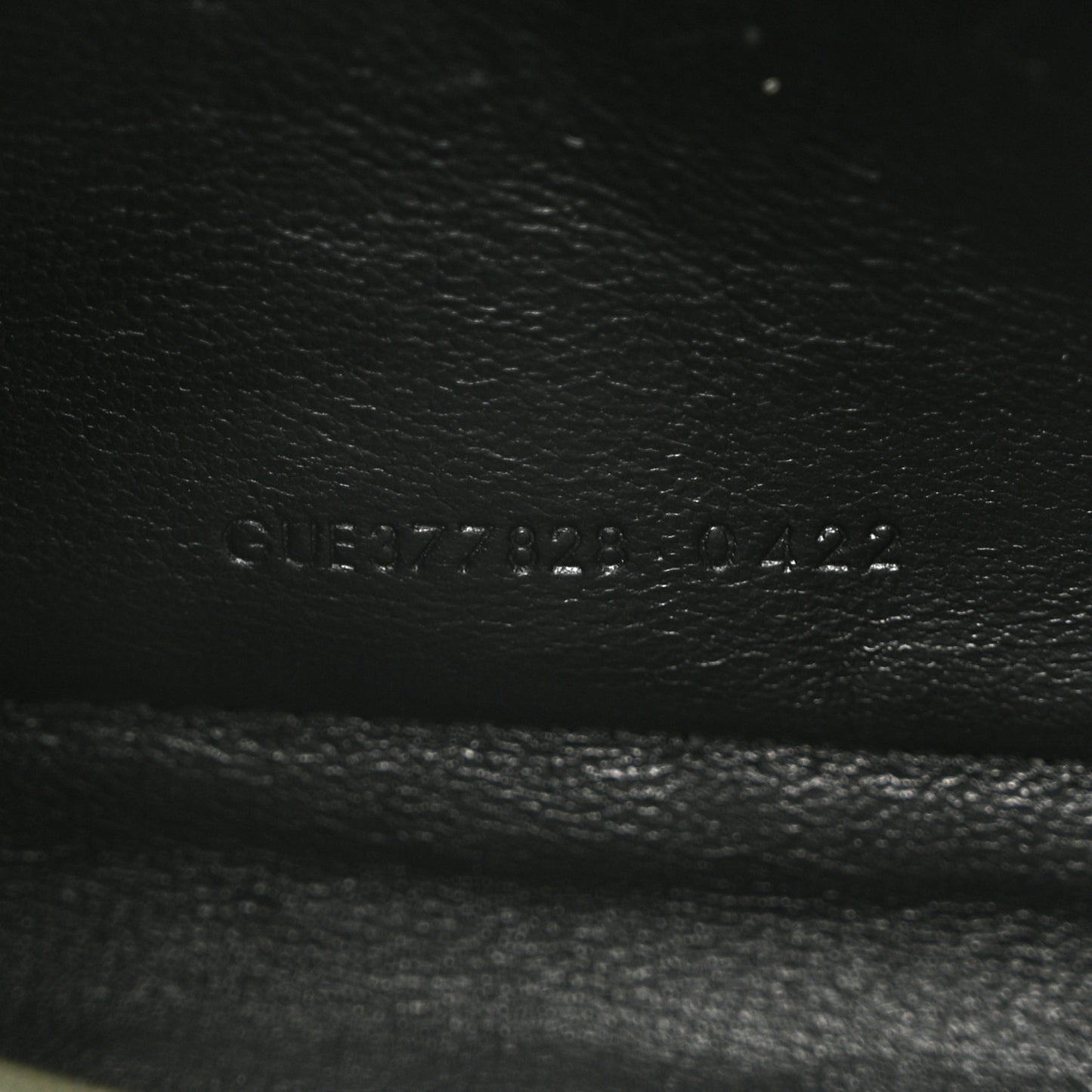 Grain De Poudre Matelasse Chevron Monogram Chain Wallet Pistachio