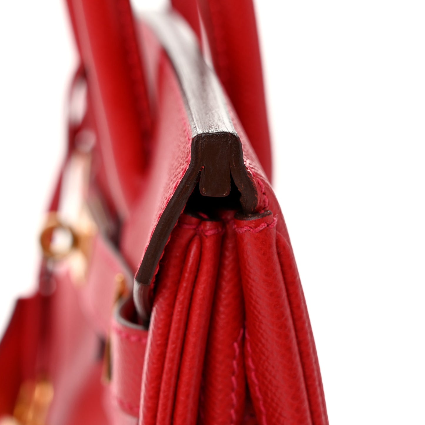 Epsom Birkin 30 Rouge Casaque