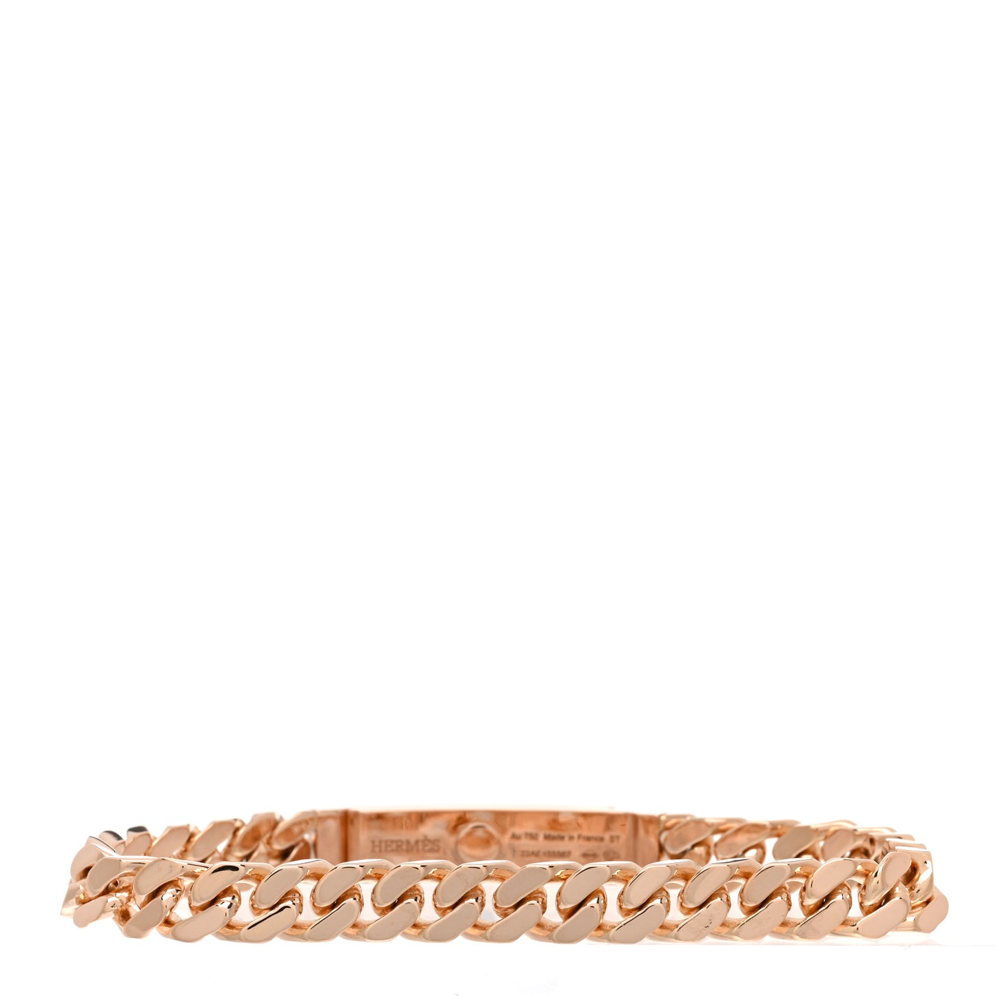 18K Rose Gold Diamond PM Kelly Chaine Bracelet ST