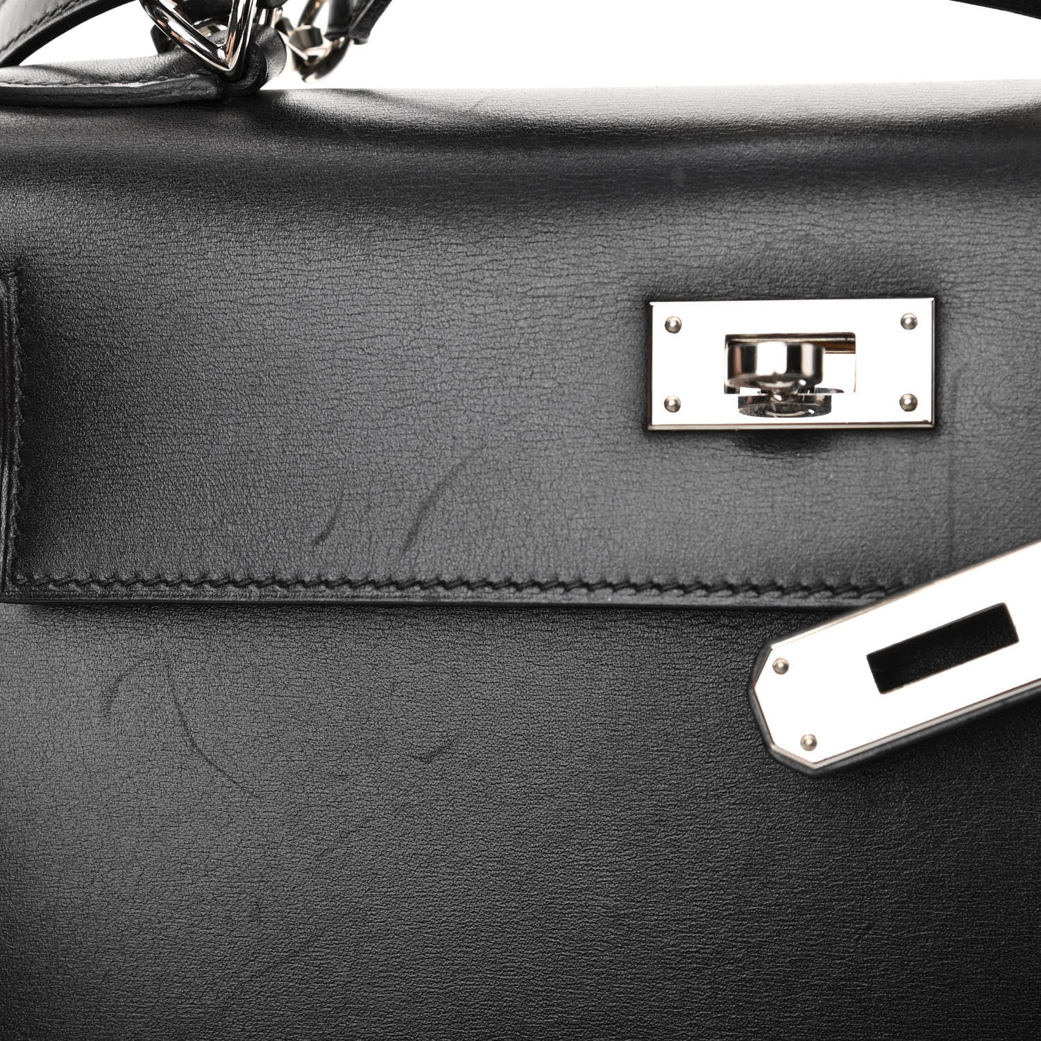 Hermes Box Kelly Sellier 28 Black 26 of 29