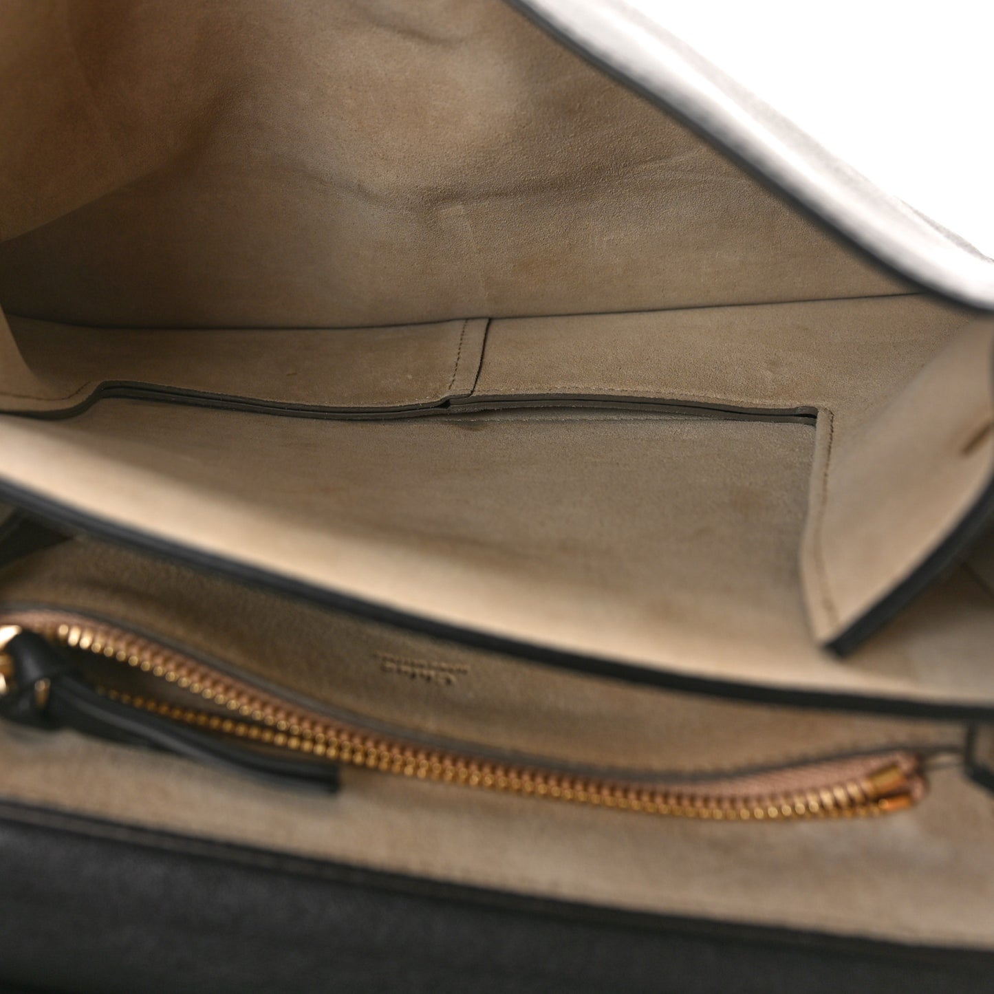 Suede Calfskin Medium Faye Shoulder Bag Black