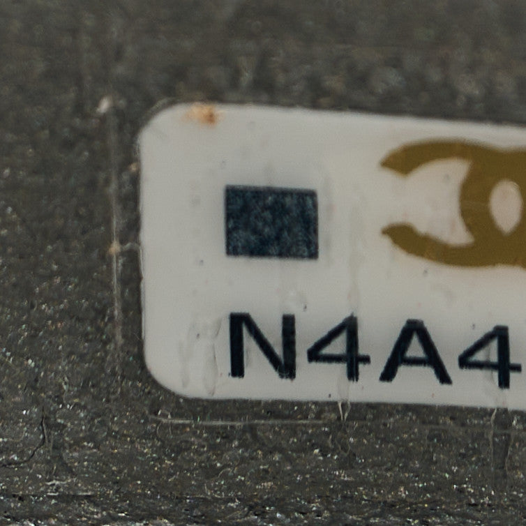 Metallic Lambskin Crystal Quilted Mini Chain Belt Bag Silver