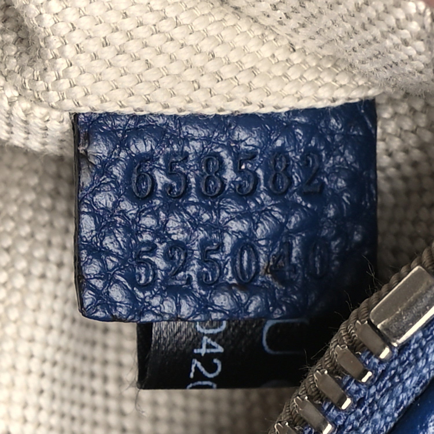 Gucci Piuma Calfskin Jumbo GG Embossed Small Belt Bag Royale 7 of 10