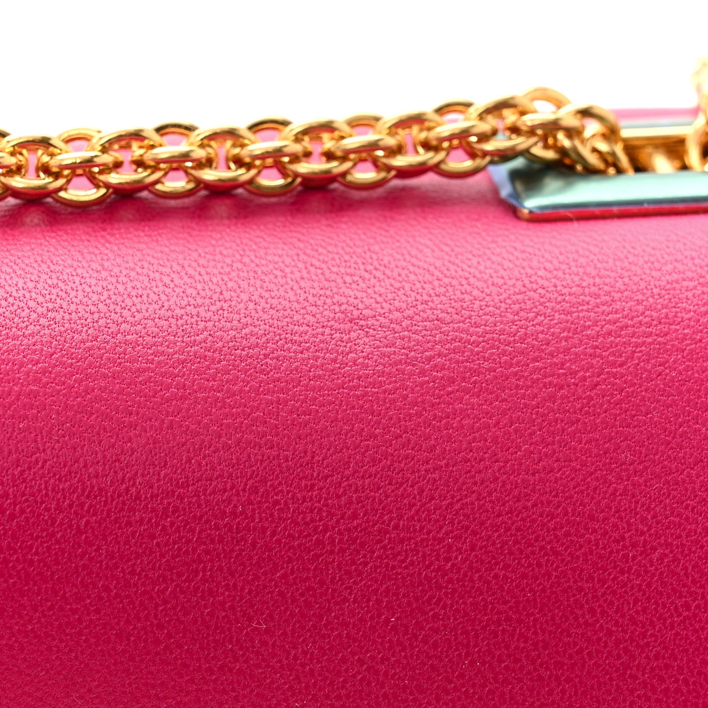 Nappa Micro One Stud Chain Bag Blossom