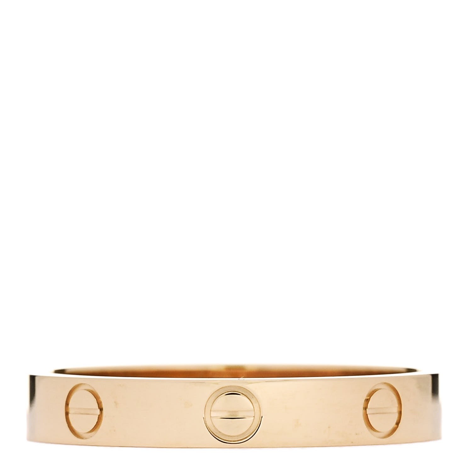 Cartier 18K Yellow Gold 3.5mm LOVE Wedding Band Ring 63 10.25 3 of 5