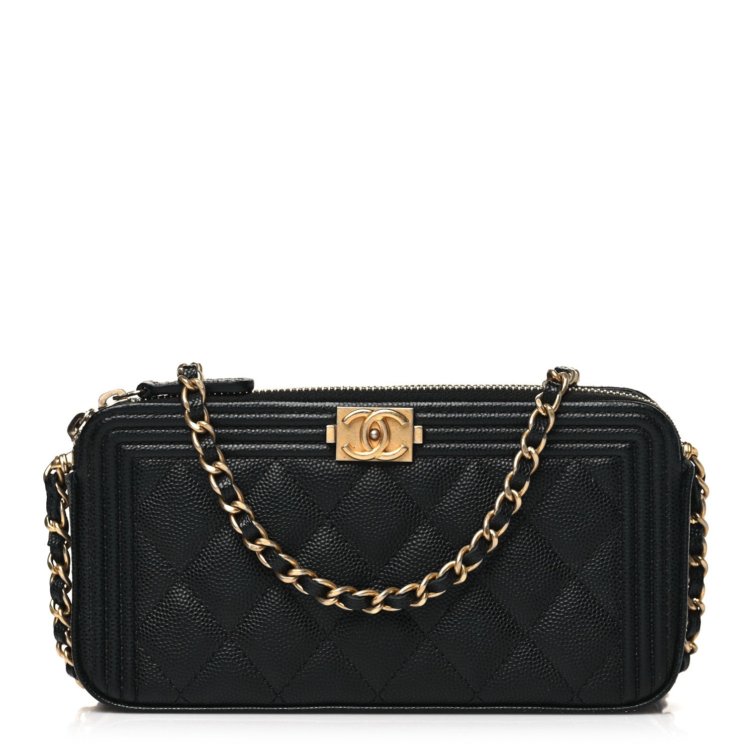 Chanel Caviar Quilted Small Clutch With Chain Black 1 of 11