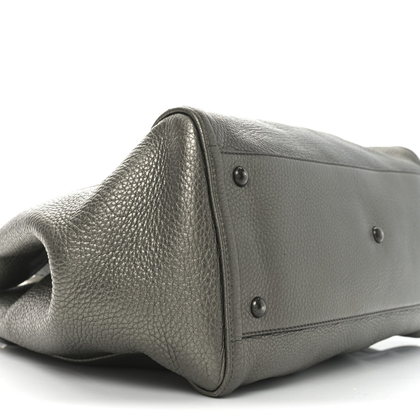 Metallic Cellarius Calfskin Medium Soho Shoulder Bag Sasso