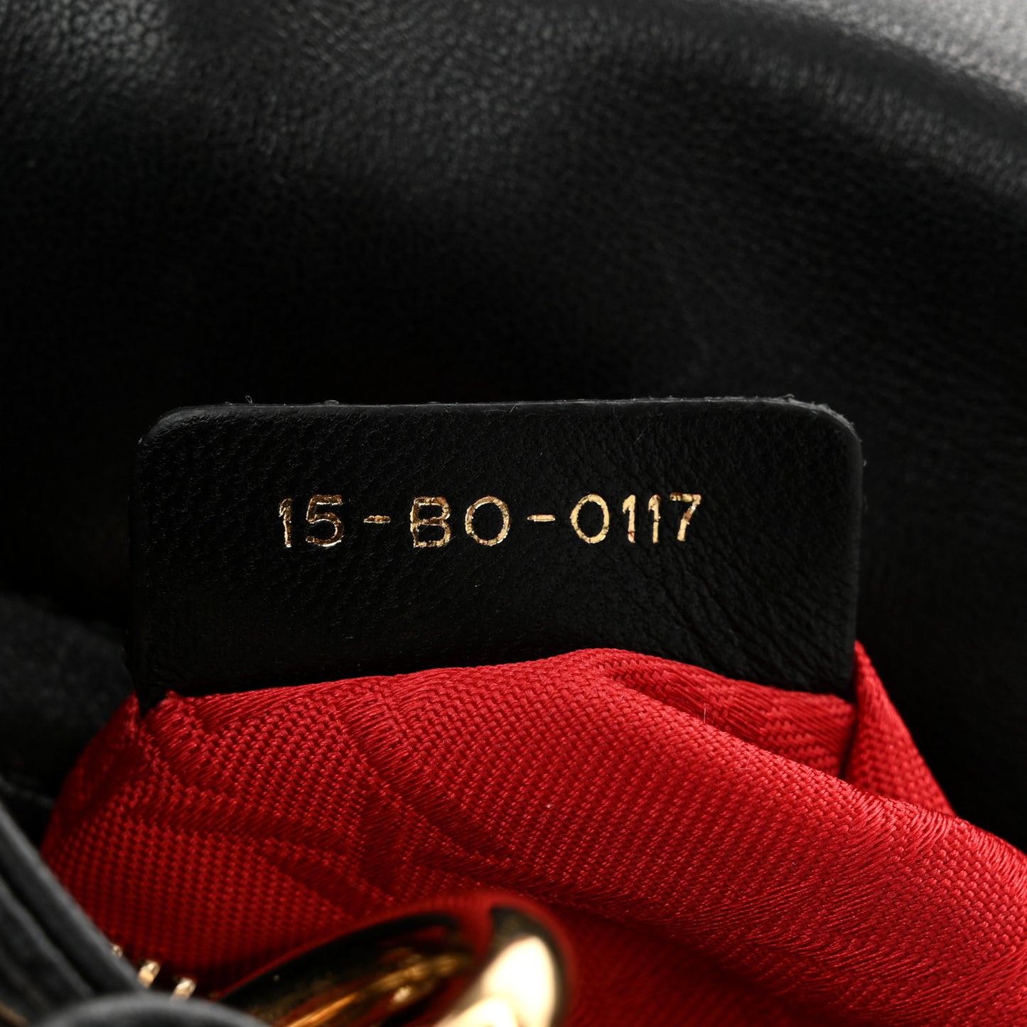 Lambskin Cannage Mini Lady Dior Black