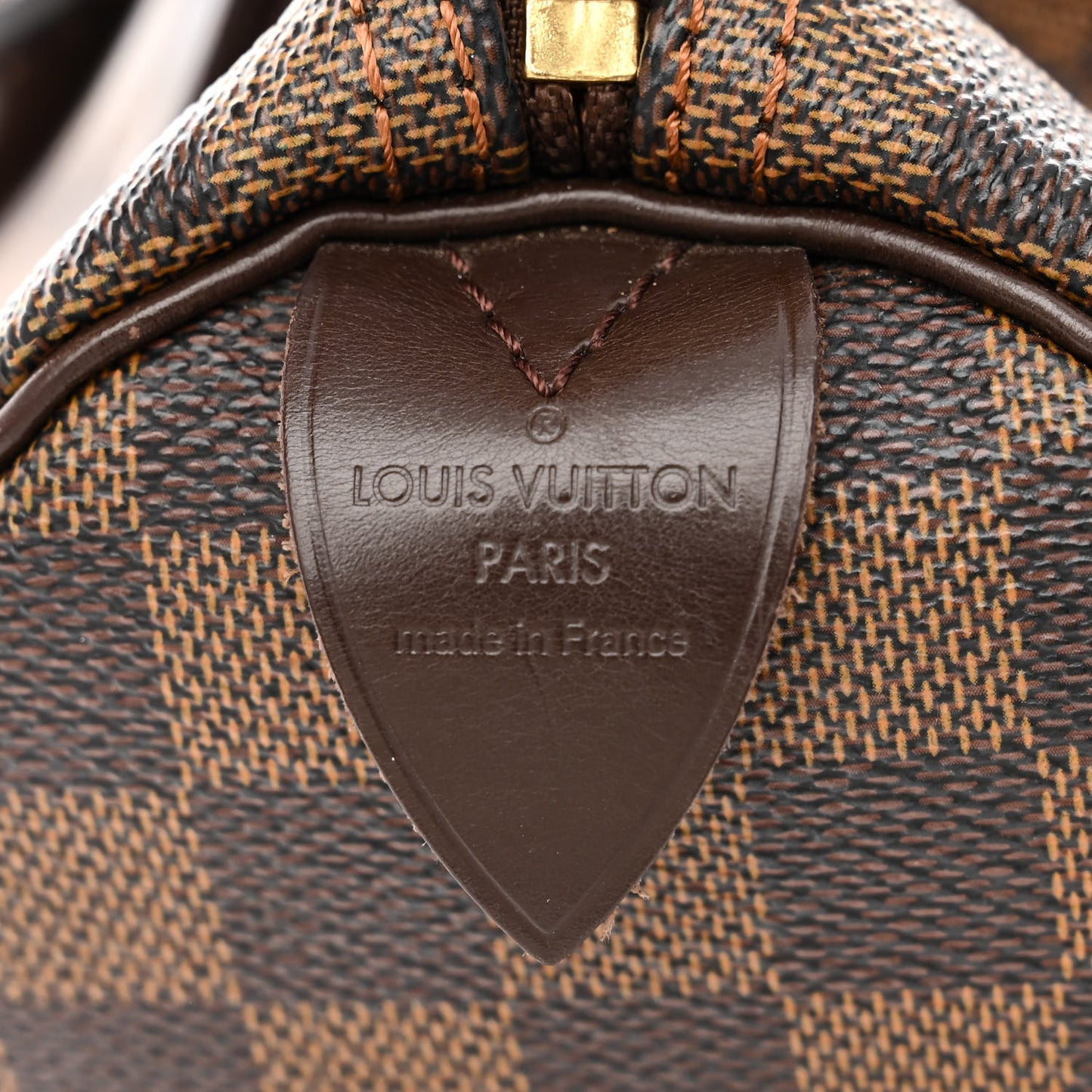 LOUIS VUITTON Damier Ebene Speedy 25