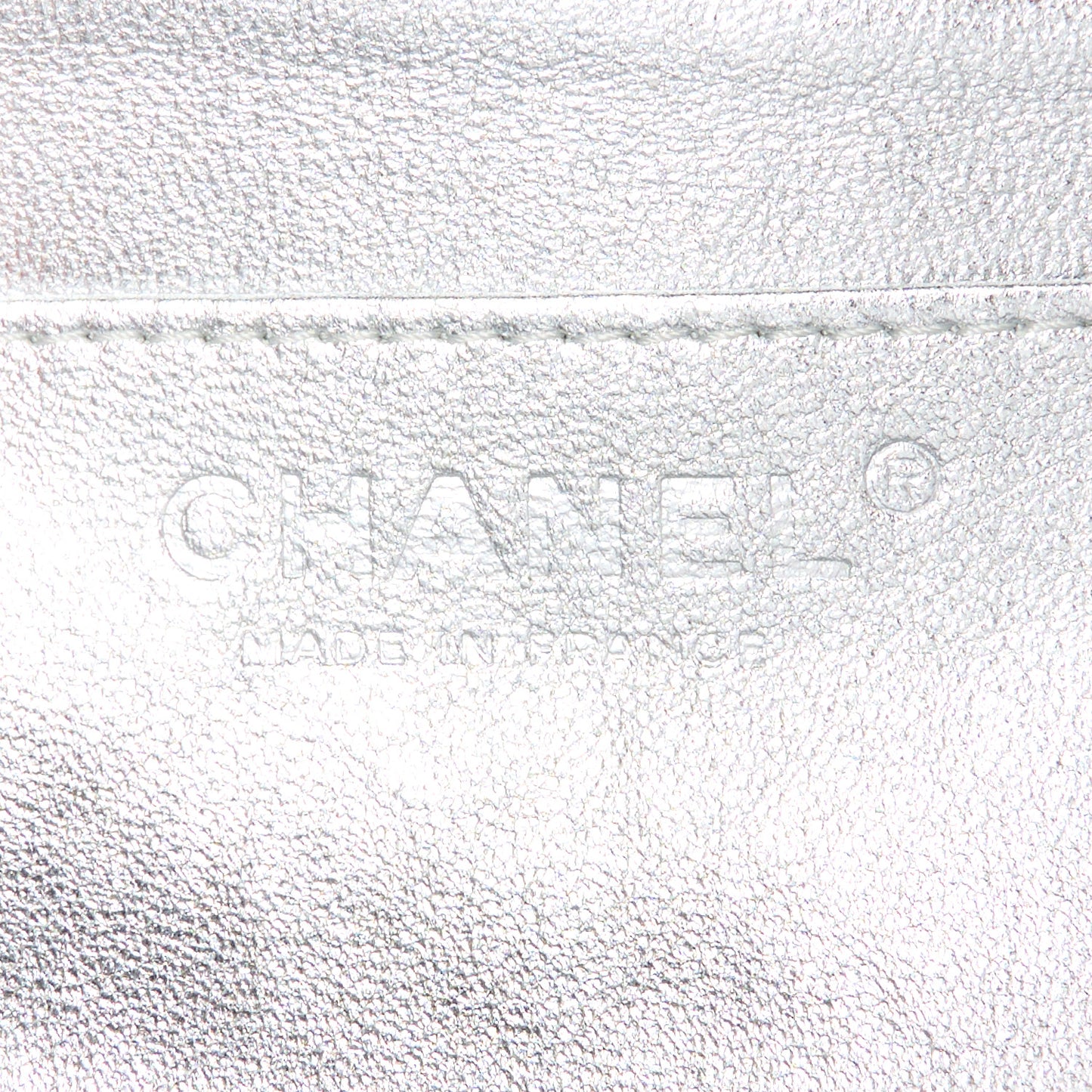 Metallic Lambskin Quilted Maxi Single Flap Silver