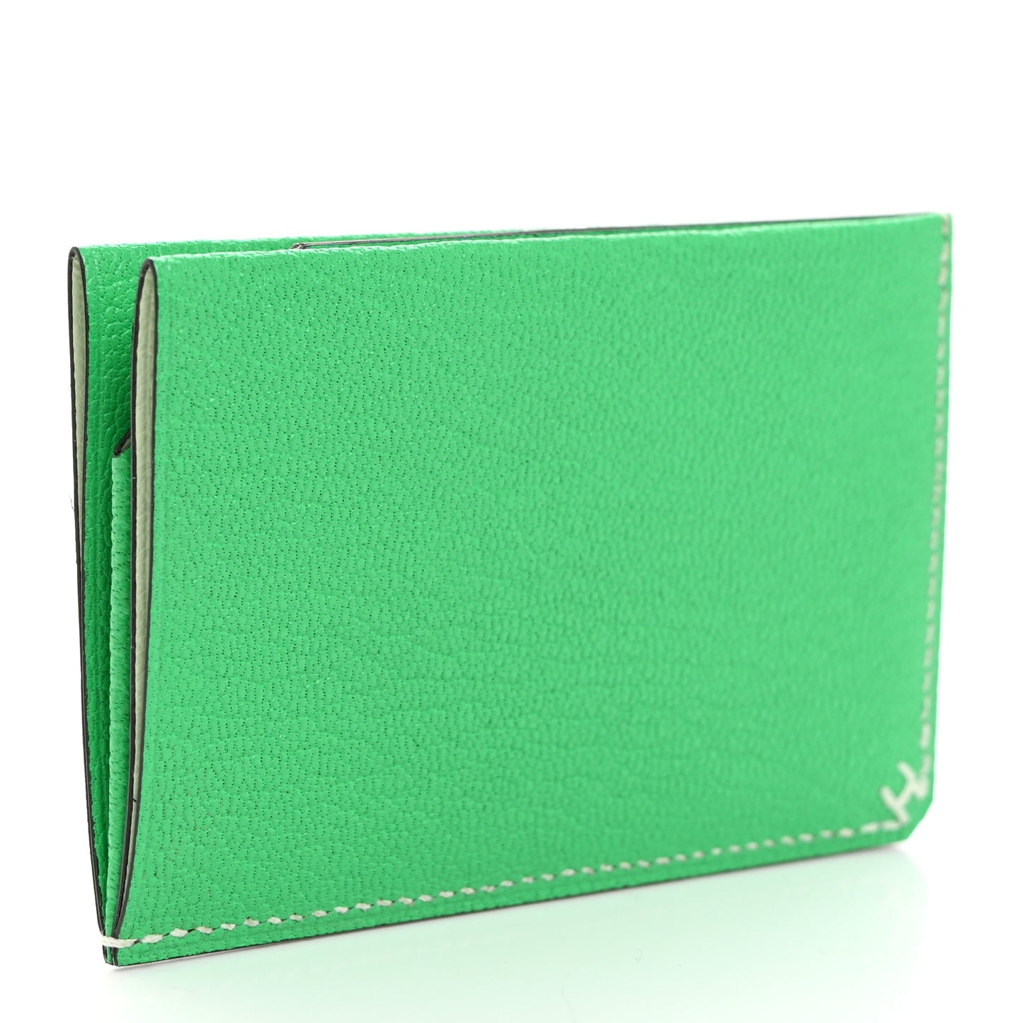 Chevre Mysore Sellier Card Holder Vert Comics Vert Fizz