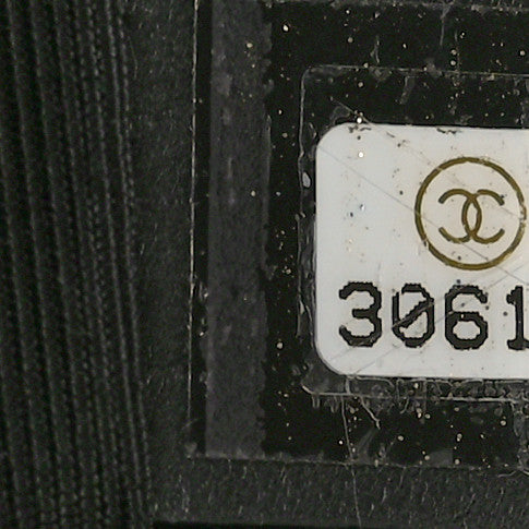 Tweed Quilted Large Chanel 19 Flap Black Ecru White