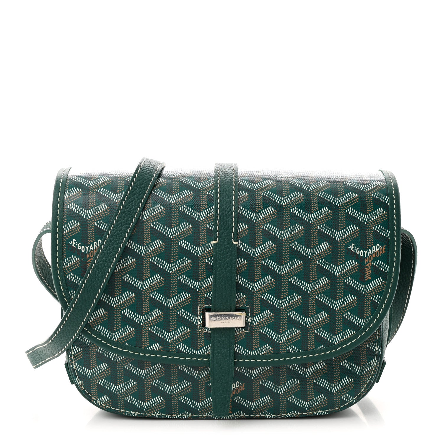 Goyard Goyardine Belvedere II PM Messenger Bag Green 1 of 9