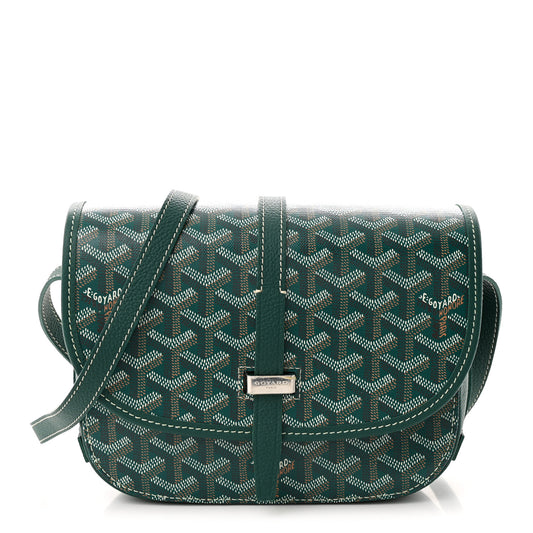 Goyardine Belvedere II PM Messenger Bag Green
