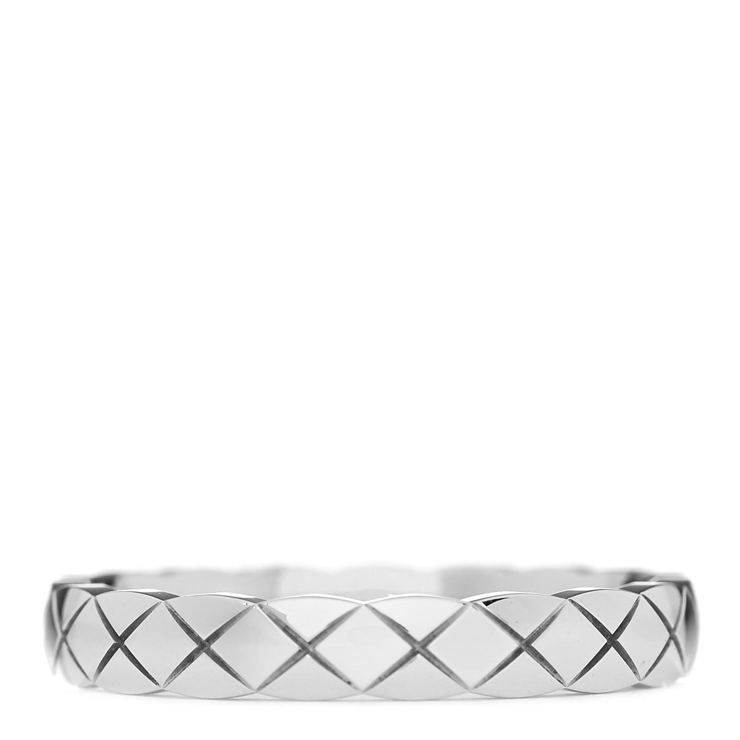 18K White Gold Mini Coco Crush Ring 54 6.75