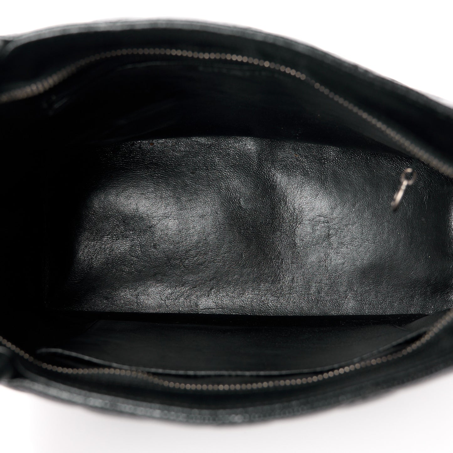 Caviar Quilted Medallion Tote Black