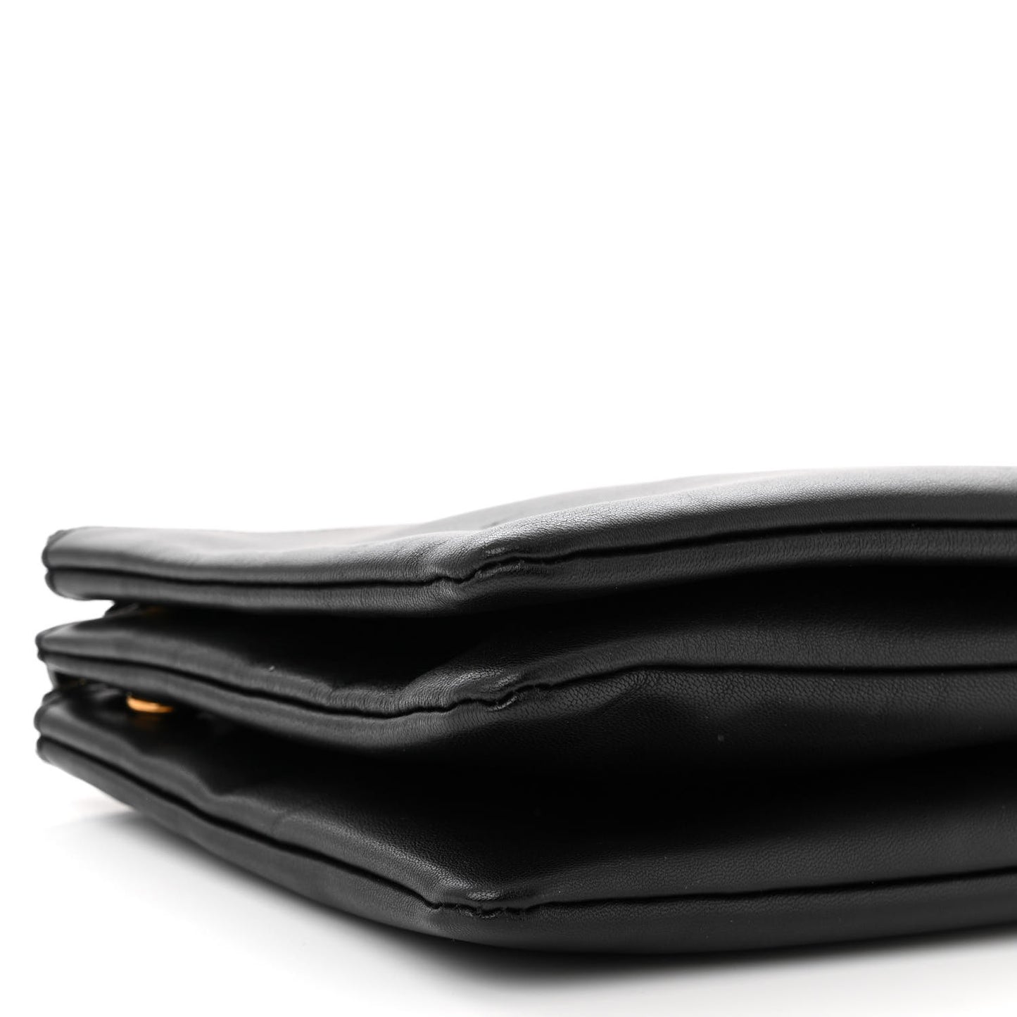 Lambskin Small Trio Crossbody Bag Black