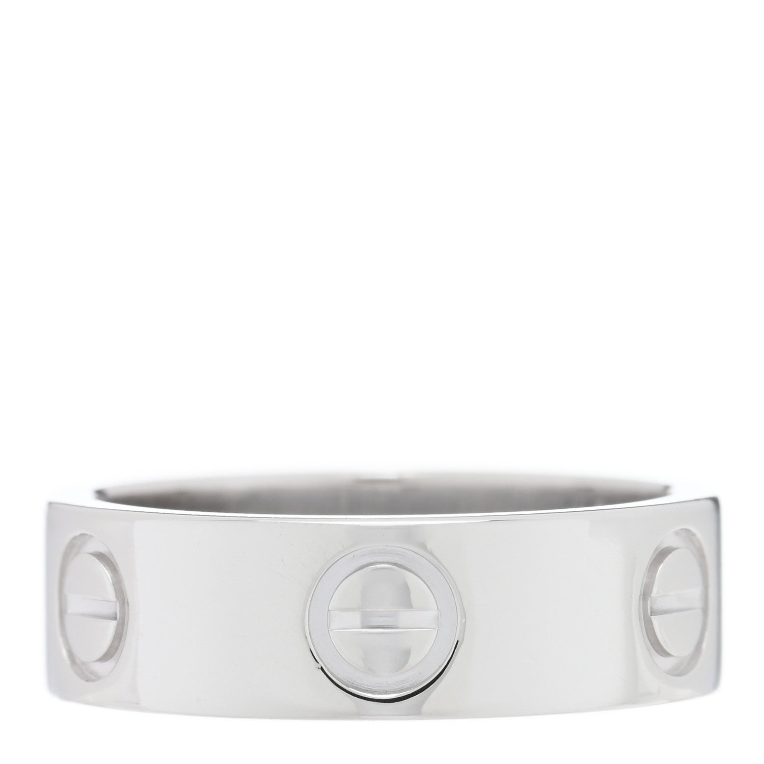 Cartier Platinum 5.5mm LOVE Ring 49 5 3 of 4