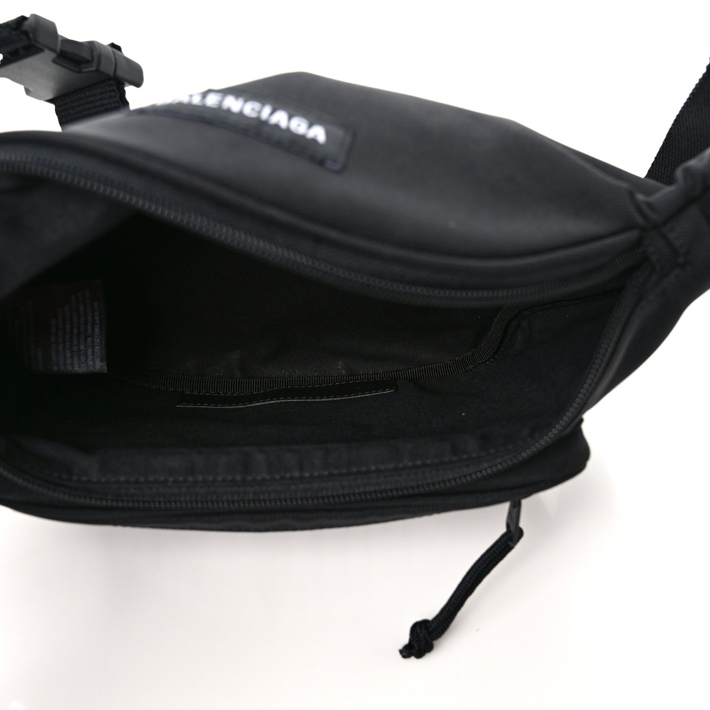 Nylon Canvas New York Explorer Belt Bag Black