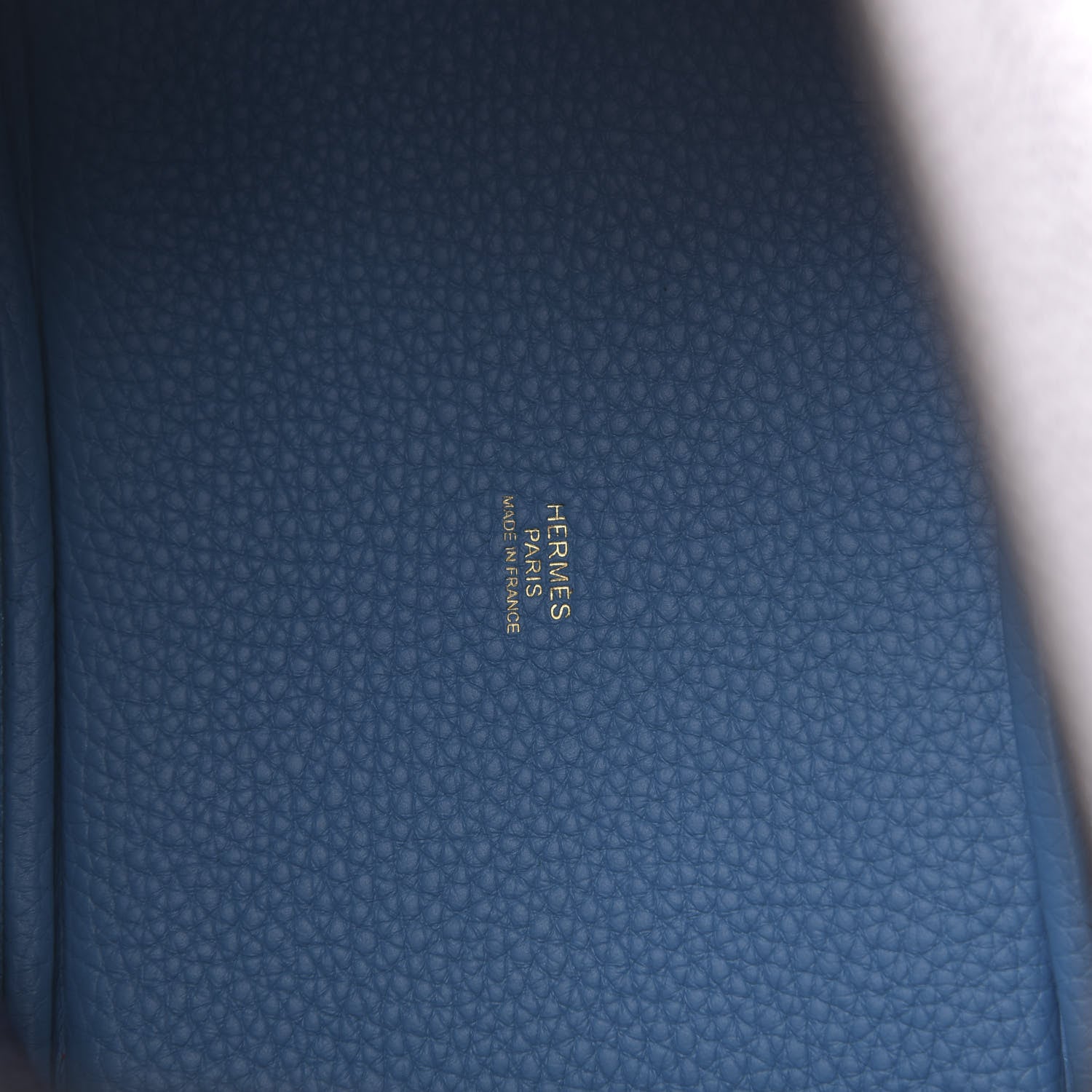 Hermes Taurillon Clemence Casaque Picotin Lock 18 PM Bleu Nuit Black Blue Frida 6 of 11