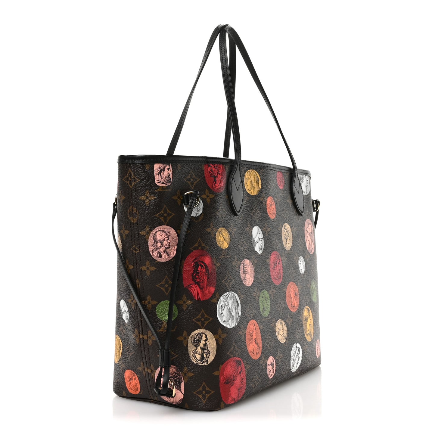 X Fornasetti Monogram Cameo Neverfull MM