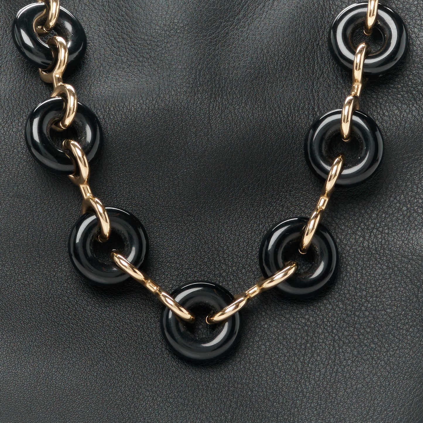 Nappa Calfskin Mini Flamenco Knot Clutch With Chain Black