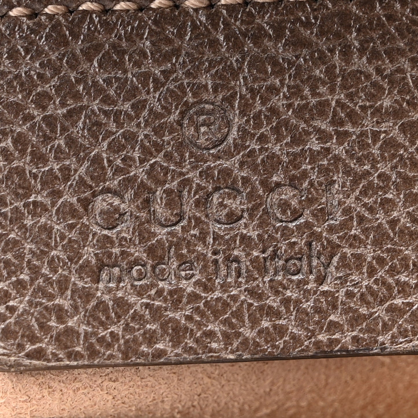 GG Supreme Monogram Web Small Ophidia Shoulder Bag Brown