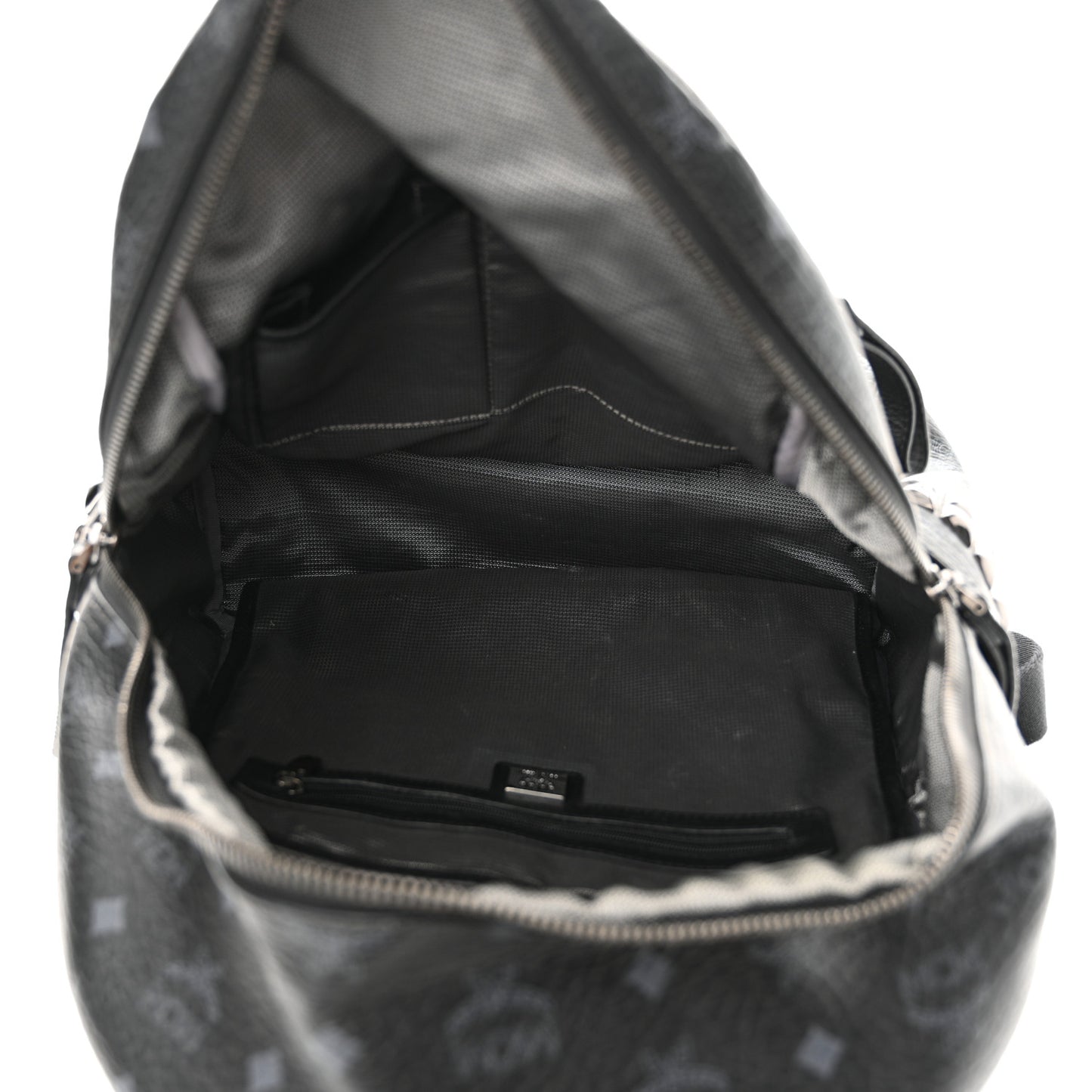 Visetos Large Side Studs Stark Backpack Black