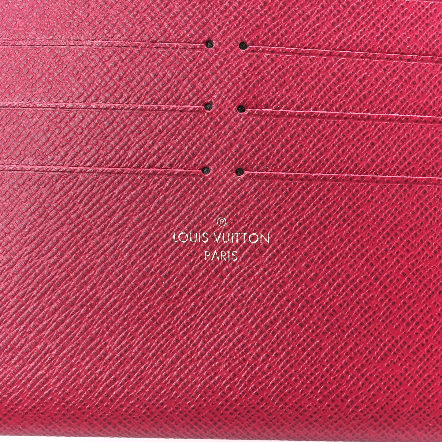 Monogram Pochette Felicie Chain Wallet Fuchsia