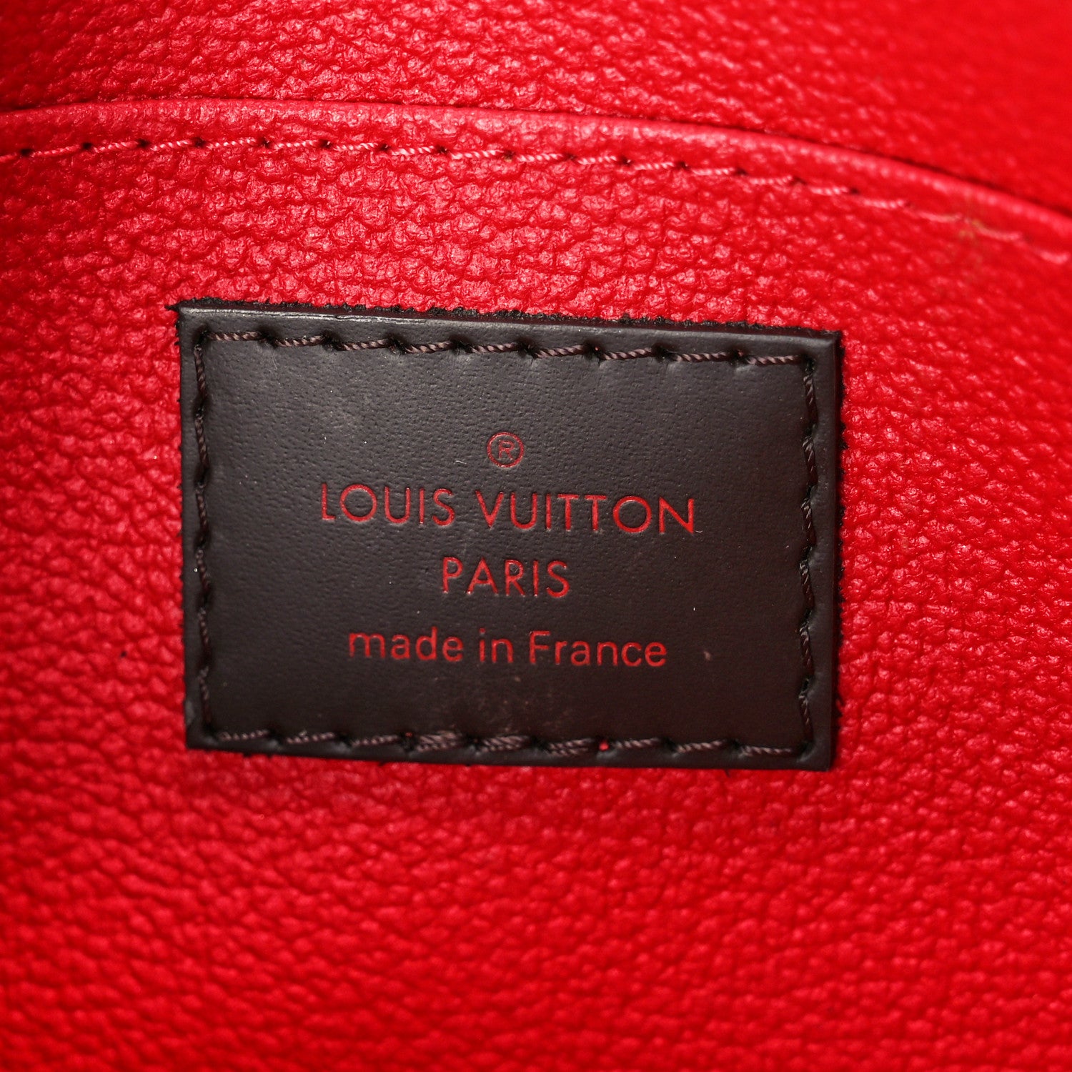 Louis Vuitton Damier Ebene Cosmetic Pouch 6 of 11