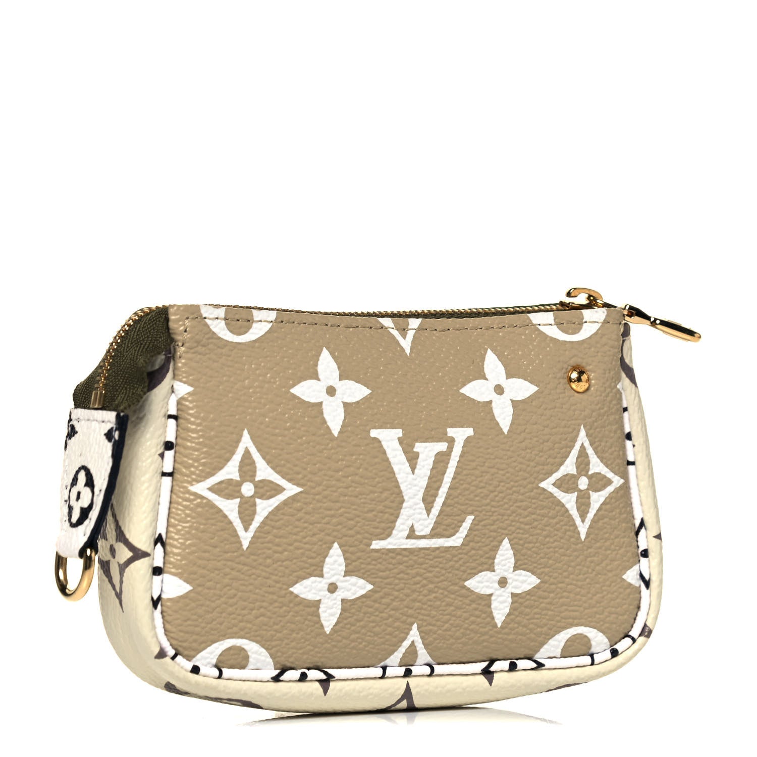 Louis Vuitton Monogram Giant Micro Pochette Accessories Kaki White 4 of 8