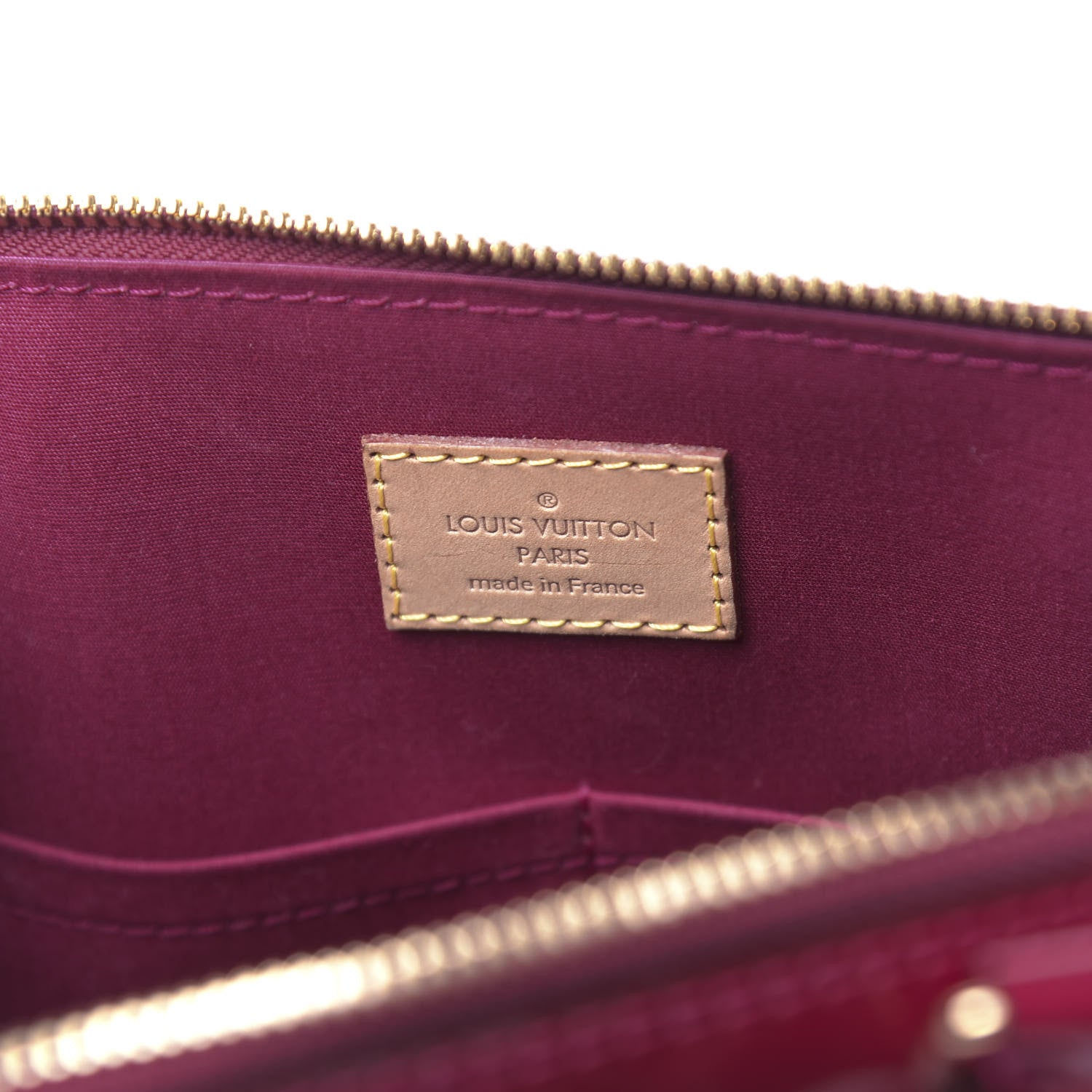 Louis Vuitton Vernis Alma PM Magenta 6 of 9