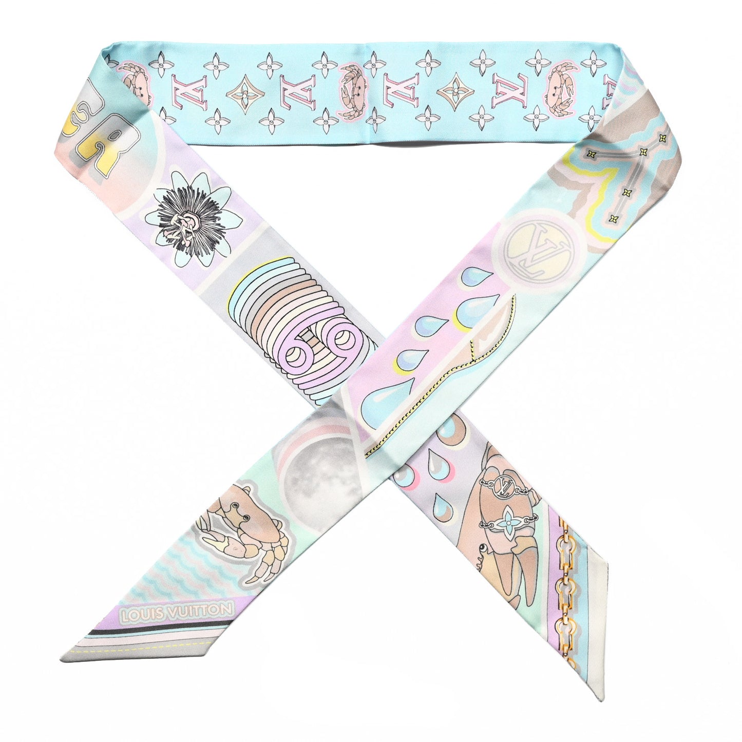 Silk Astro Cancer BB Bandeau Bleu Glacier
