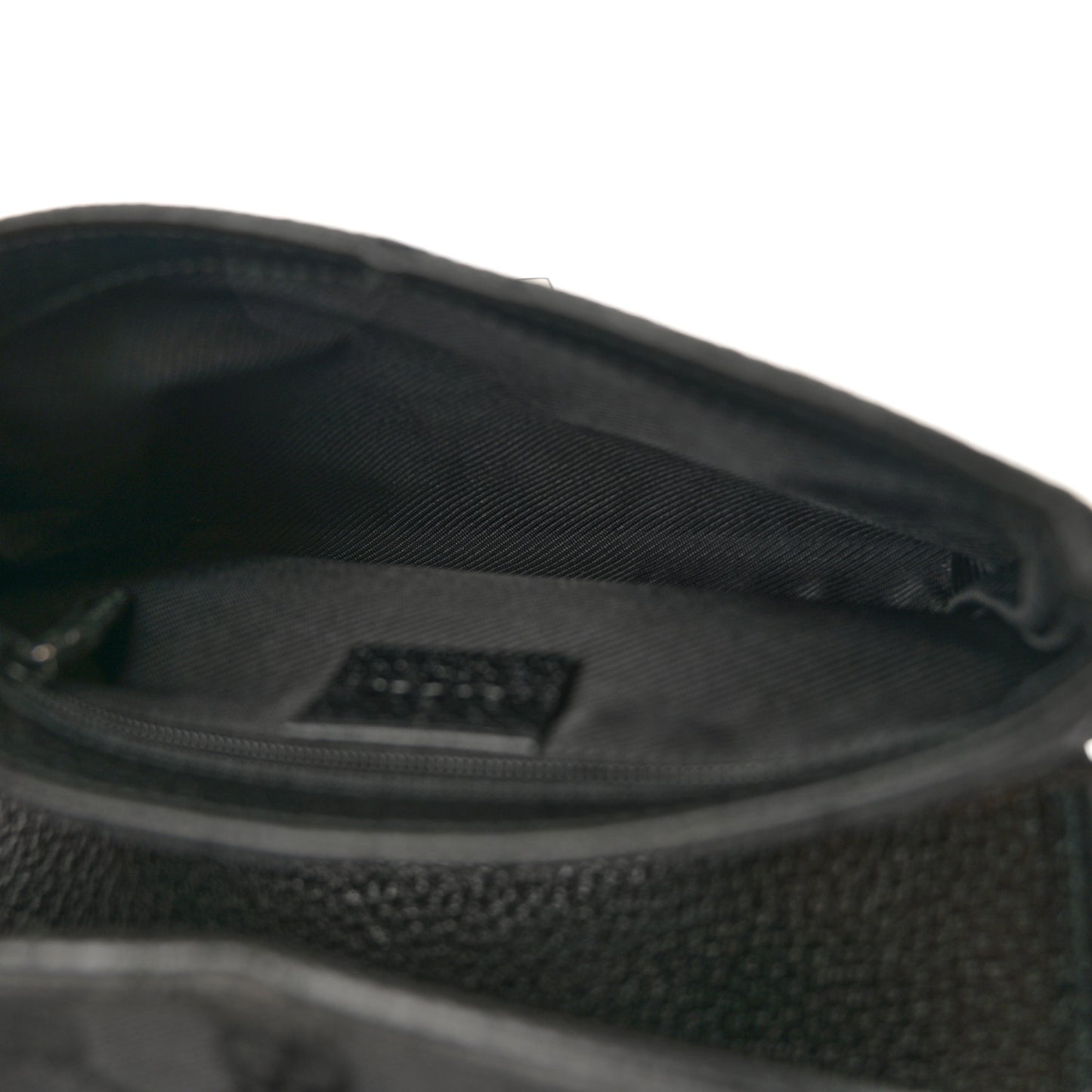GG Monogram Web Flight Belt Bag Black