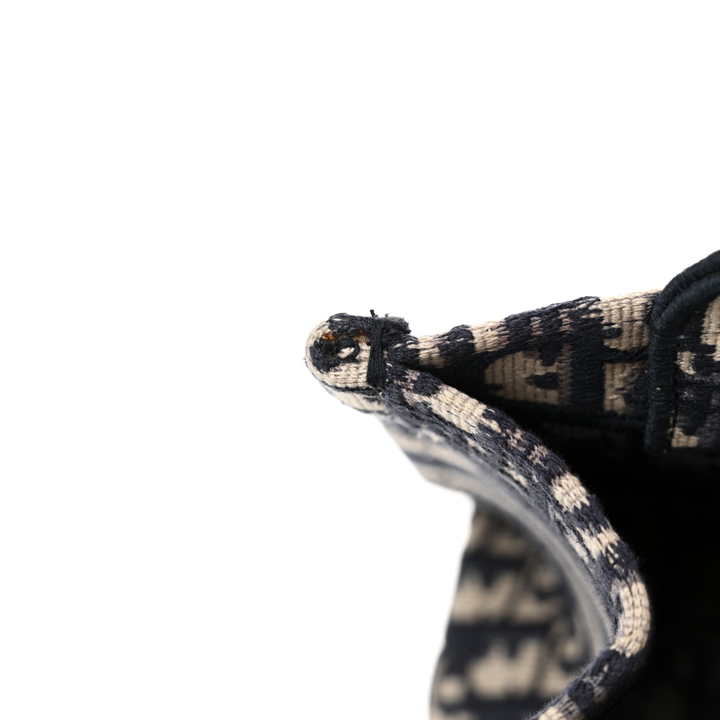 Oblique Small Book Tote Blue Multicolor