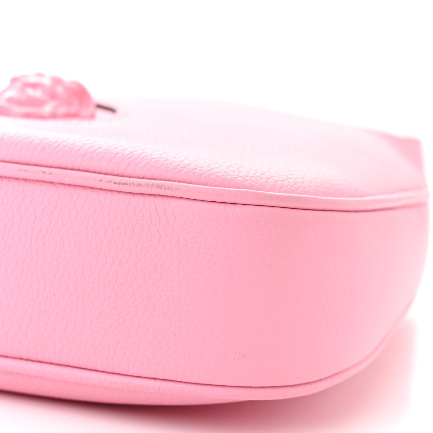 Calfskin La Medusa Small Hobo Crossbody Pink
