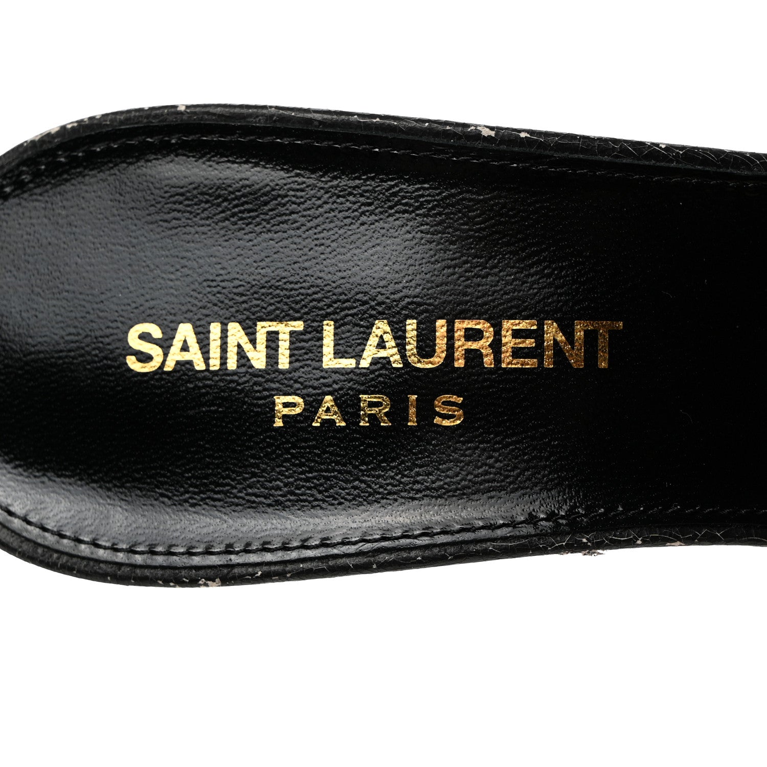 Saint Laurent Tribute Slide 85 Mules 37.5 Black 6 of 11