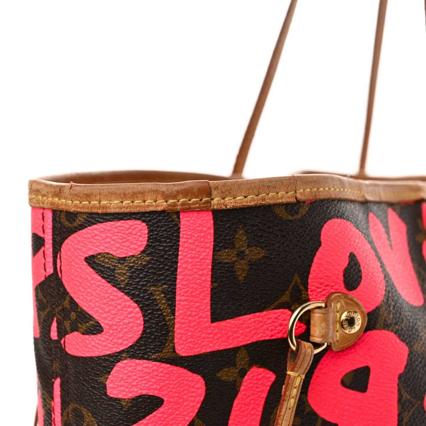Monogram Graffiti Neverfull GM Fuchsia
