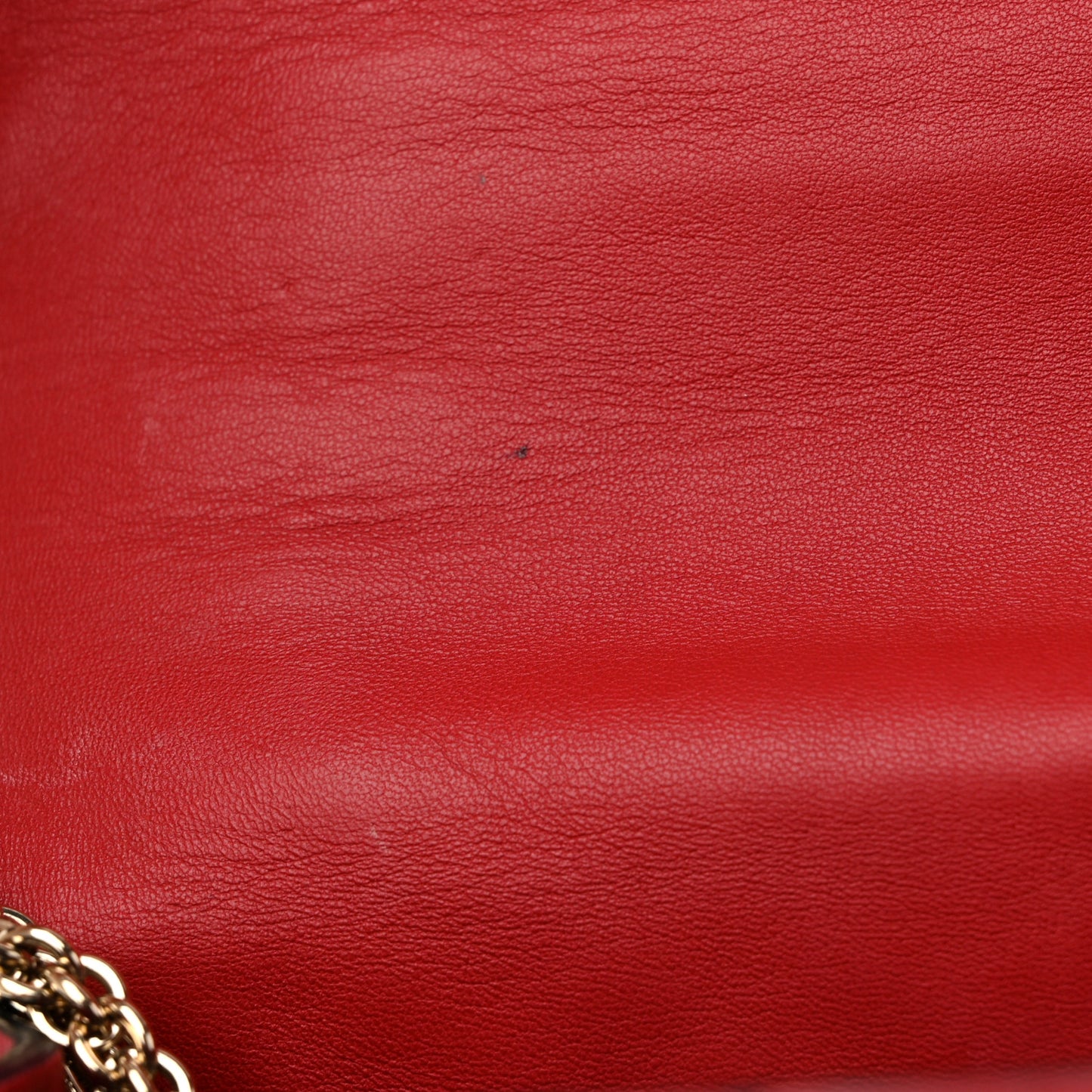 Nappa Large Rockstud Spike Shoulder Bag Rubino