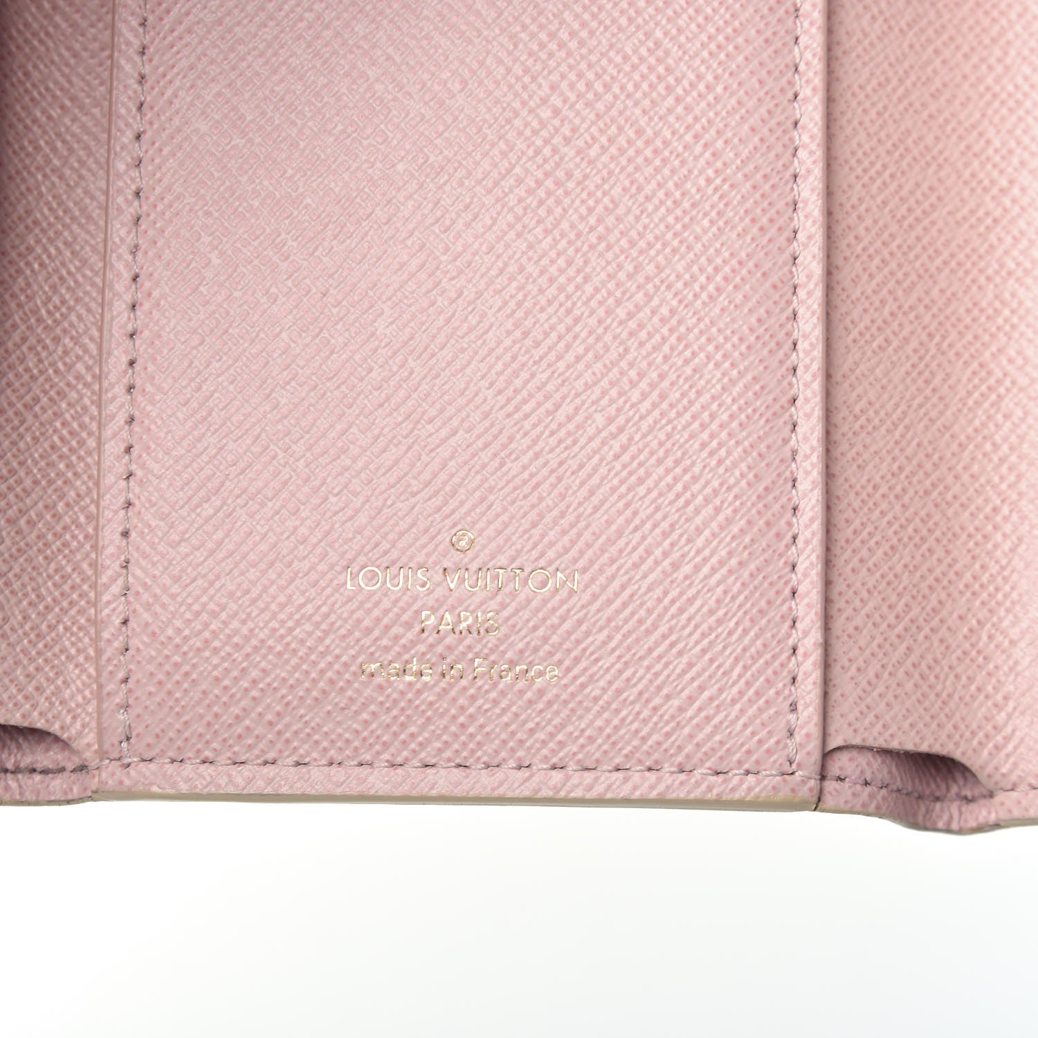 Louis Vuitton Damier Azur Victorine Wallet Rose Ballerine 6 of 6