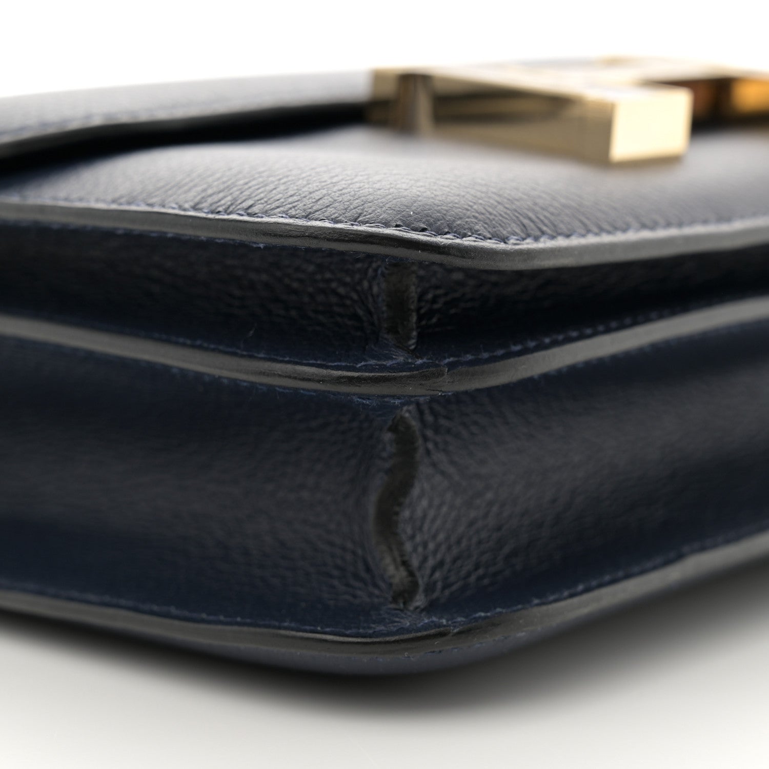 Hermes Evercolor Shiny Alligator Constance 18 Bleu Nuit 10 of 11