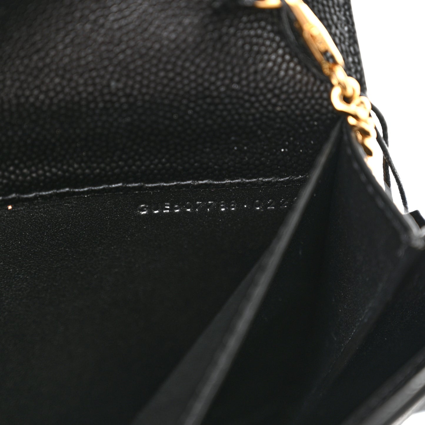 Grain de Poudre Uptown Chain Wallet Black