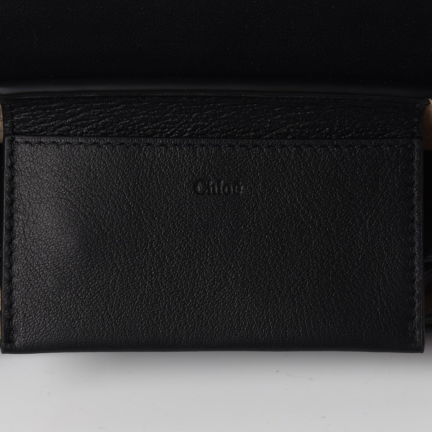 Smooth Calfskin Drew Bijou Clutch Black