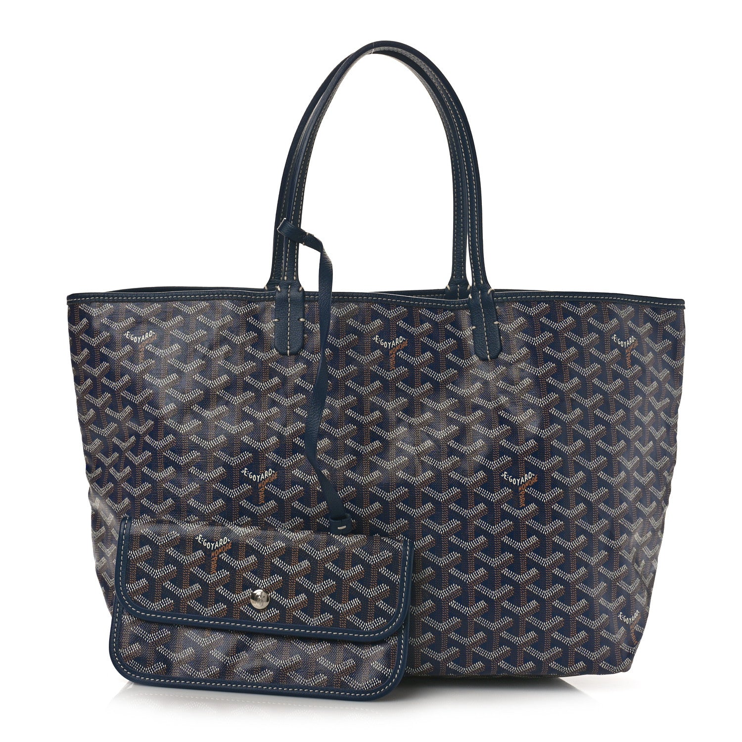 Goyard Goyardine Saint Louis PM Navy 2 of 8