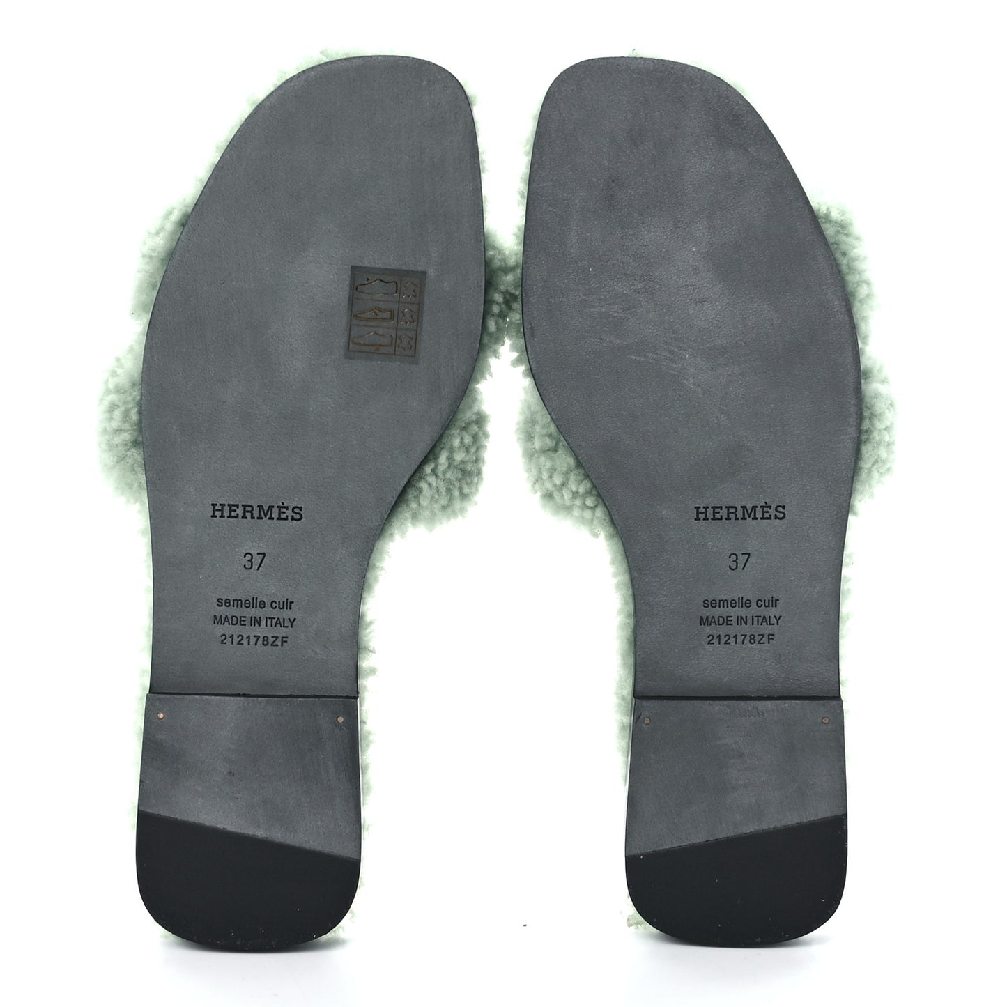 Woolskin Oran Sandals 37 Vert D'Eau