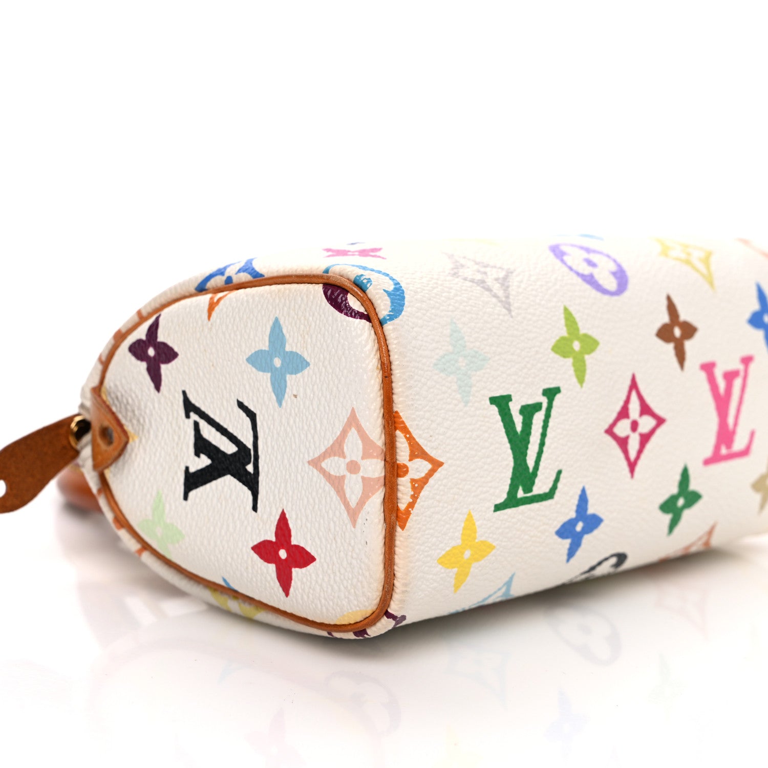 Louis Vuitton Monogram Multicolor Mini Sac HL Speedy White 7 of 10