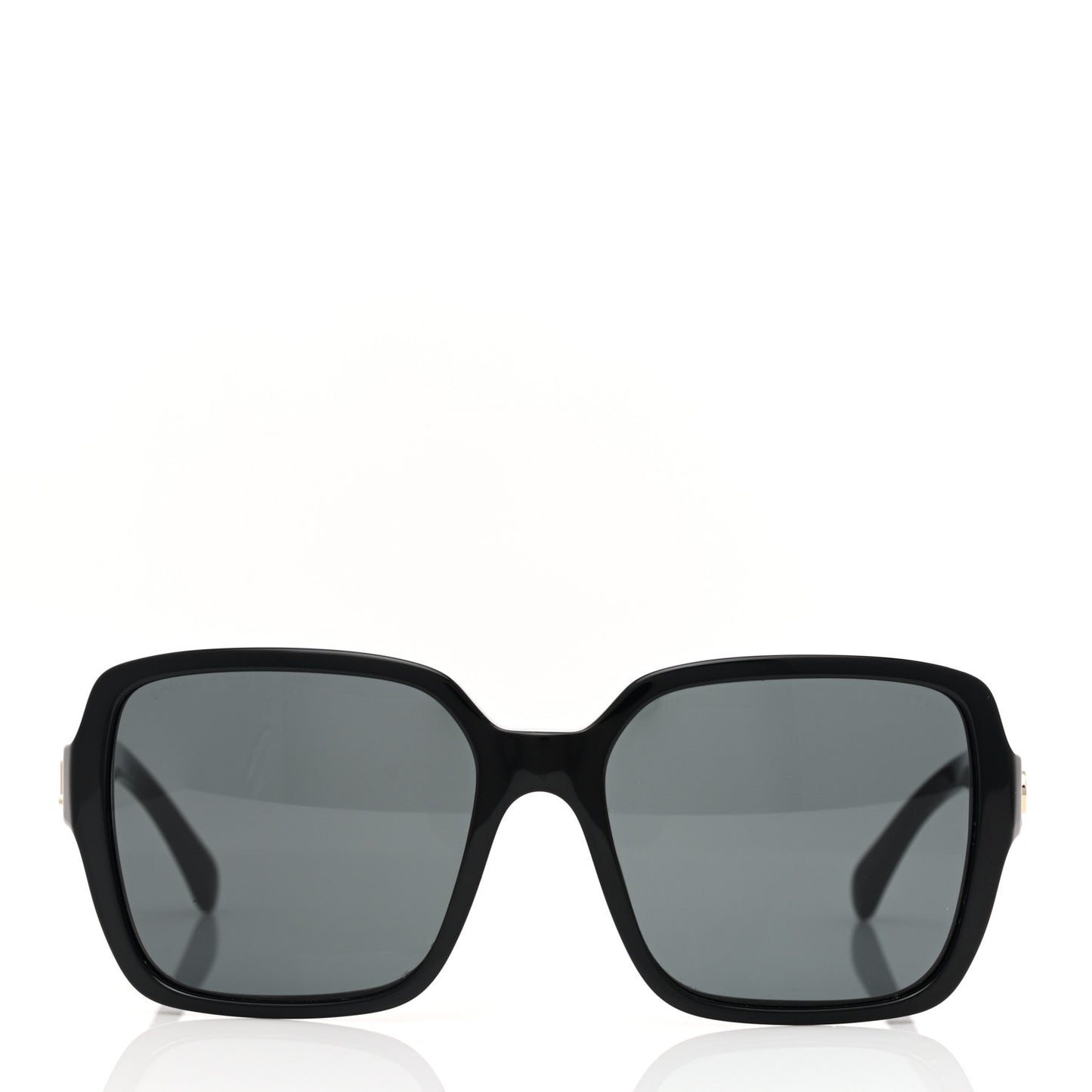 Acetate Square Sunglasses 5408 Black